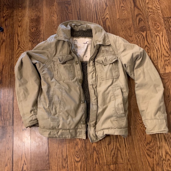 hollister men's coats